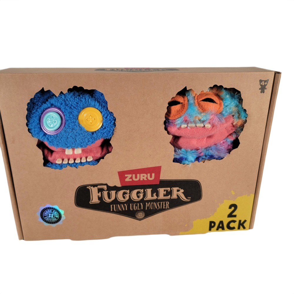Zuru Fuggler Chaos Crew Edition‎ 2 Pack Ugly Monsters Stink Face & Grin Grin